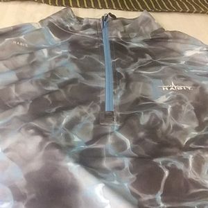 Men's Habit Waves " Alaskan Blue" Shirt